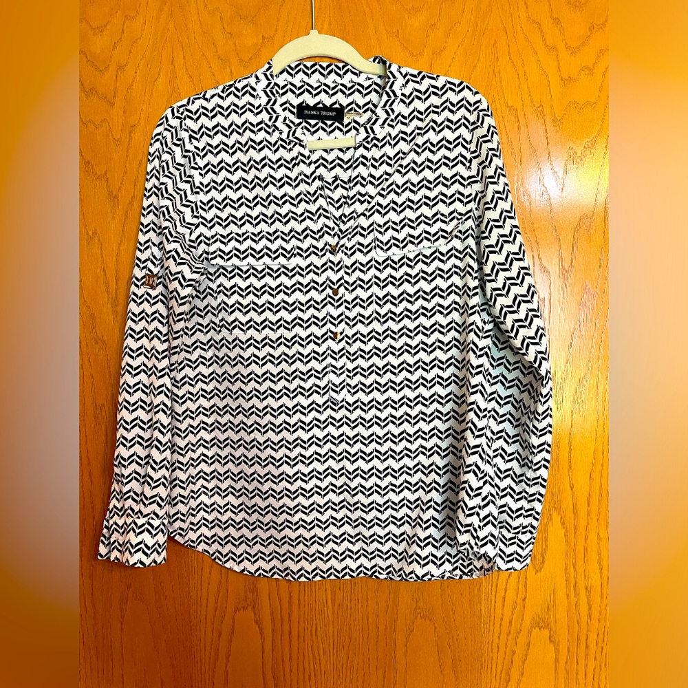 Ivan’s Trump blouse, size medium
